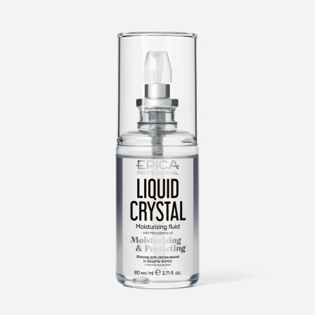Флюид для увлажнения и защиты сухих волос «LIQUID CRYSTAL», 80 мл