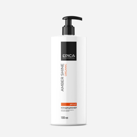 Кондиционер для восстановления и питания волос «AMBER SHINE Organic», 1000 мл